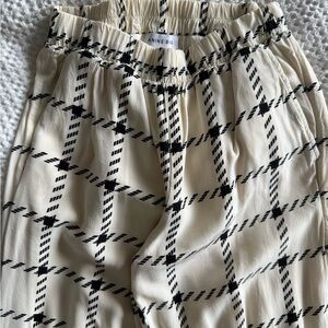Anine bing check pants